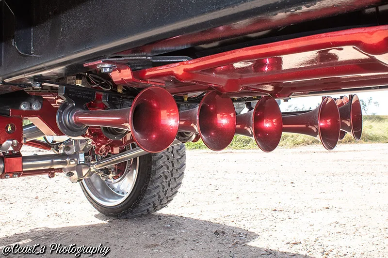 Chris's 2018 Ford F350 Dually Train Horn Install