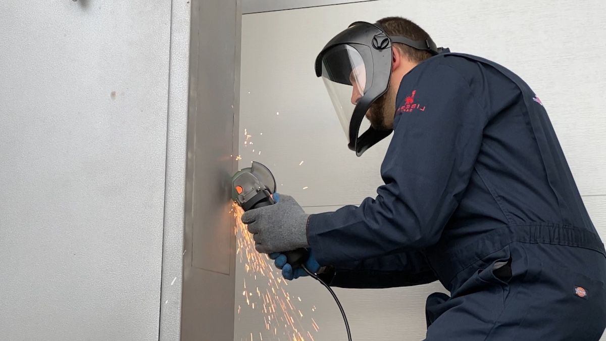 Cutting a Safe Open