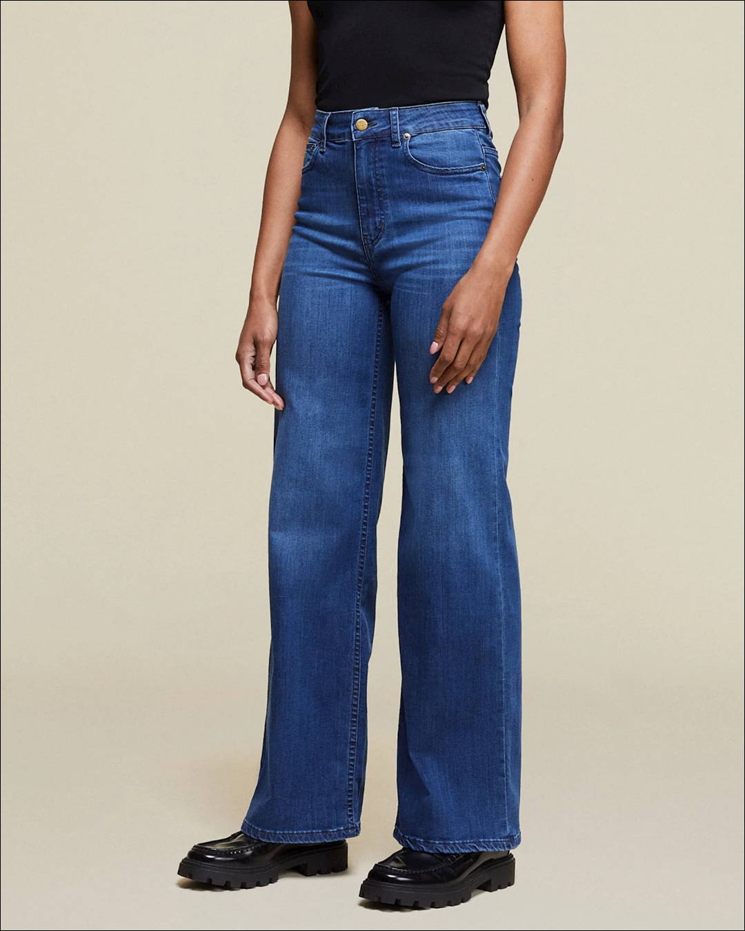 Wide jeans fra Lois Jeans