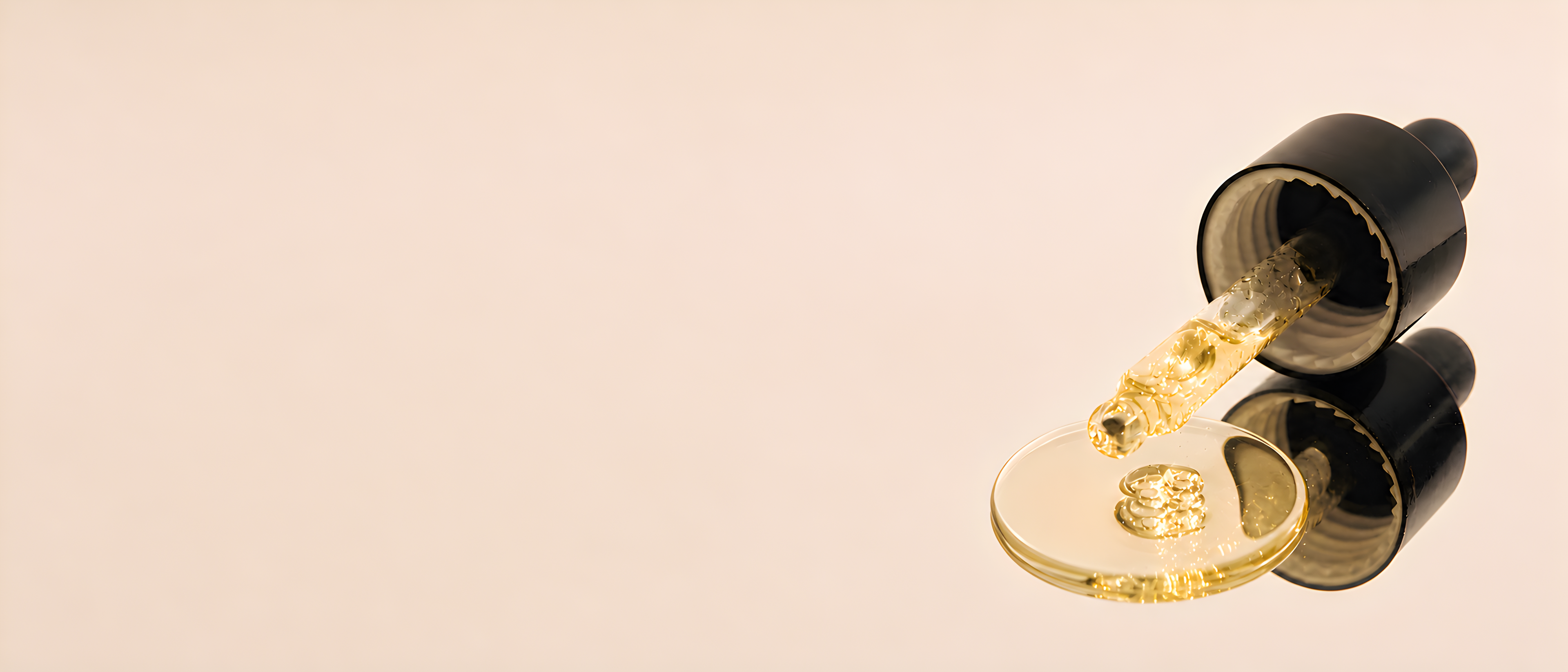 A black lock with a golden key on a light background.