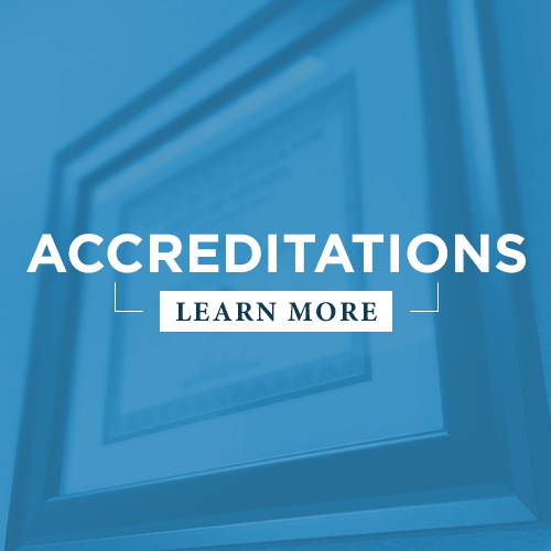 Accreditations- Learn More