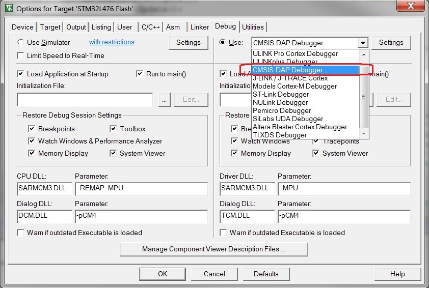 CMSIS-DAP 2.0 ARM Debugger
