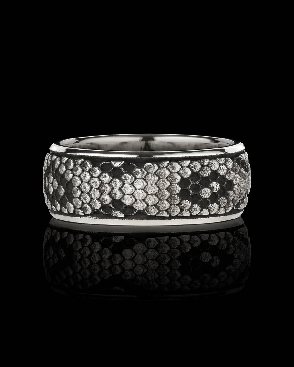 Serpent Band in .925 Sterling Silver