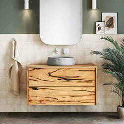 Solid Timber Vanities | The Blue Space
