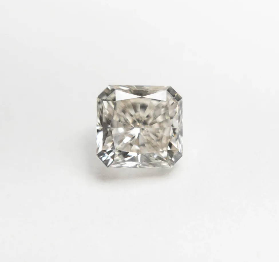 Champagne radiant cut diamond