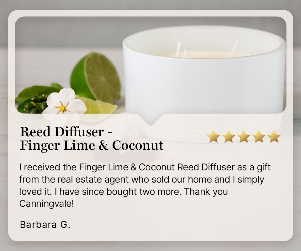 Reed Diffuser - Finger Lime and Coconut