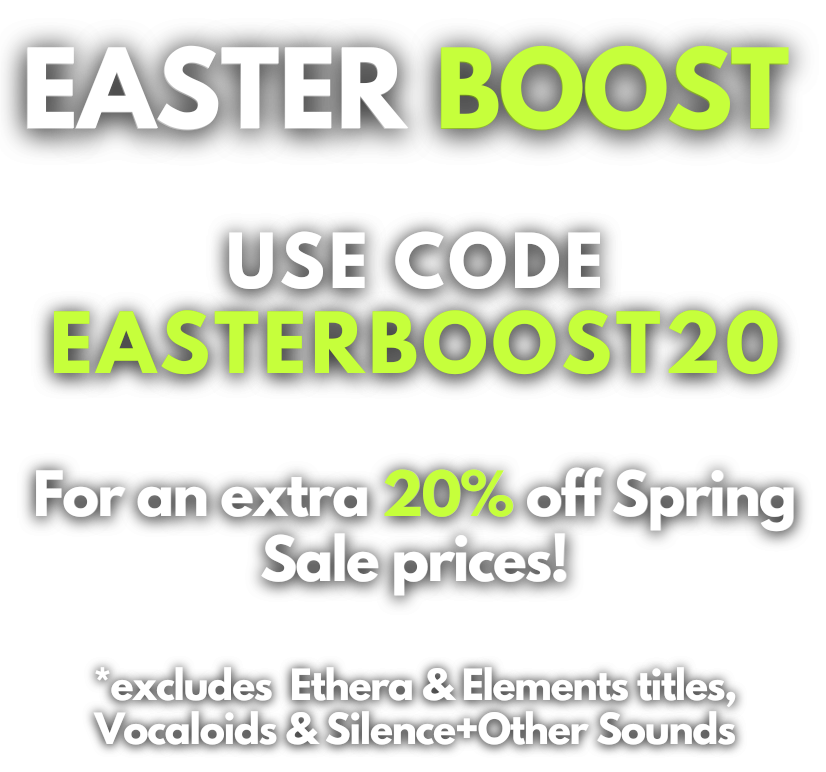 Frühlingsschlussverkauf Ethera und Elements Boost – 30 % Rabatt auf den Treuecode