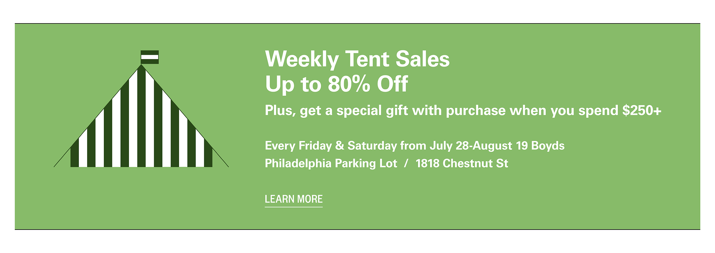 Tent Sales