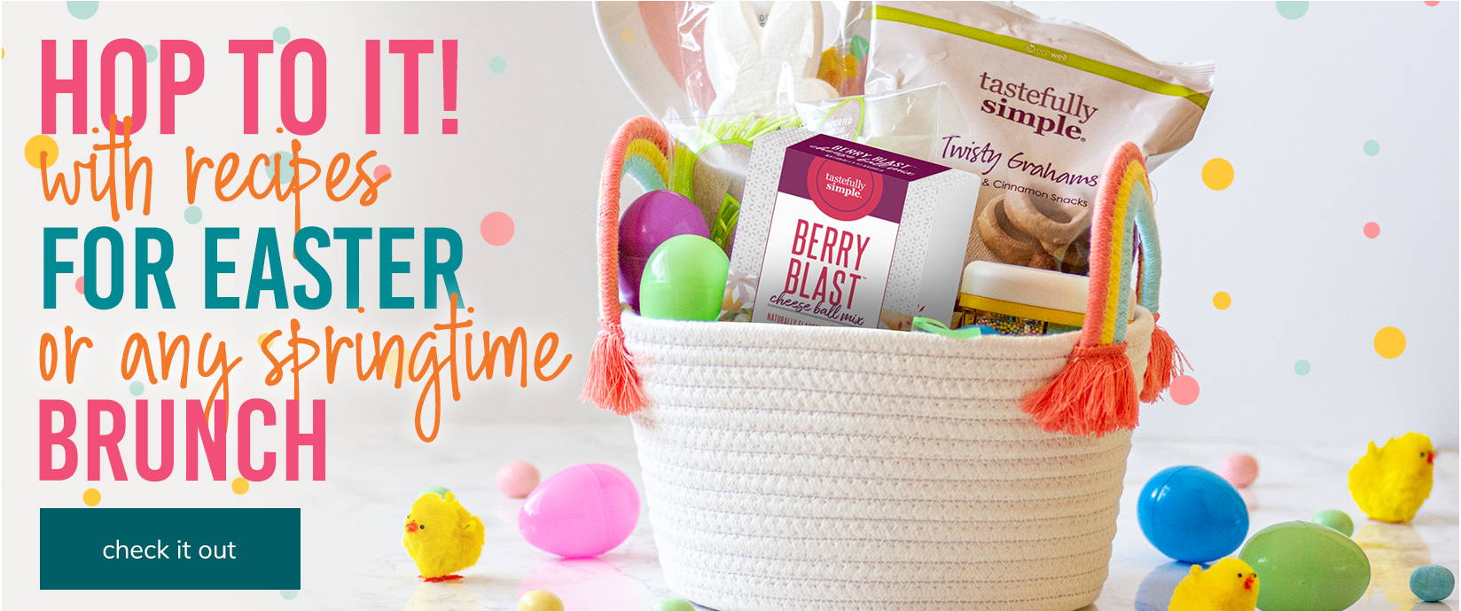 hop to it! with recipes for easter or any springtime brunch | check it out