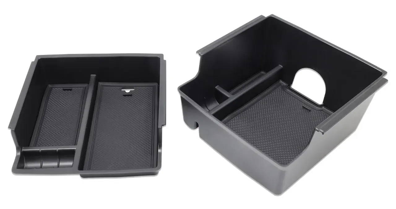 IAG I-Line 2PC Top & Bottom Armrest Organizer for 2021+ Ford Bronco - Parts Layout 1