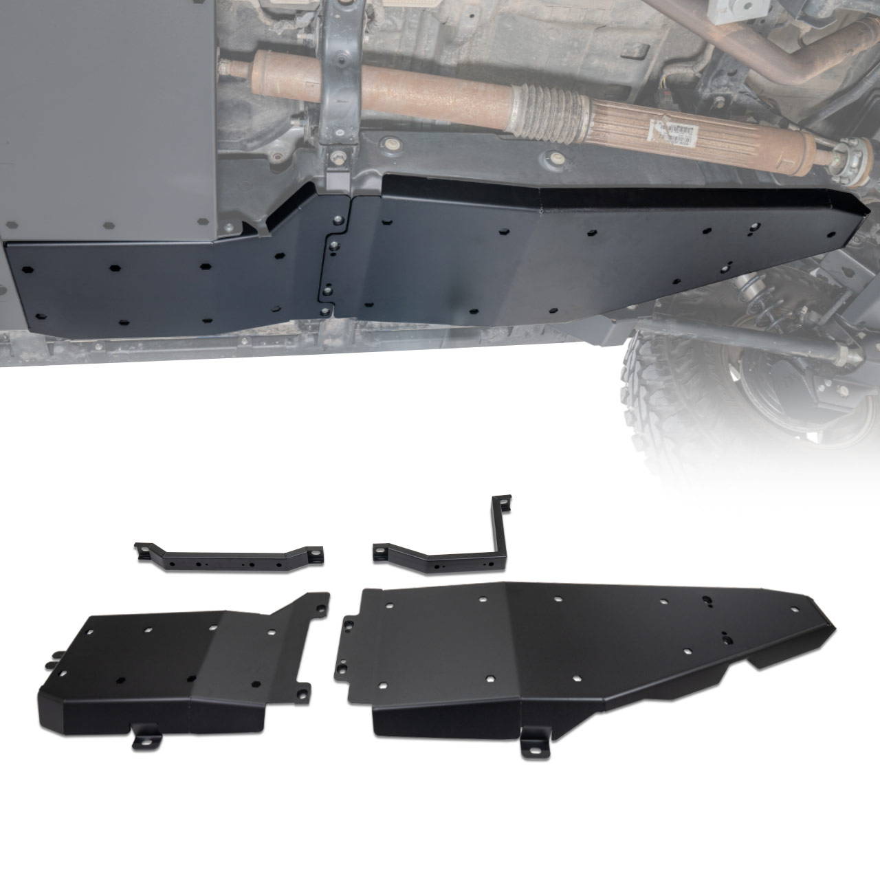 IAG Rock Armor Fuel Tank Skid Plate for Bronco 2 Door