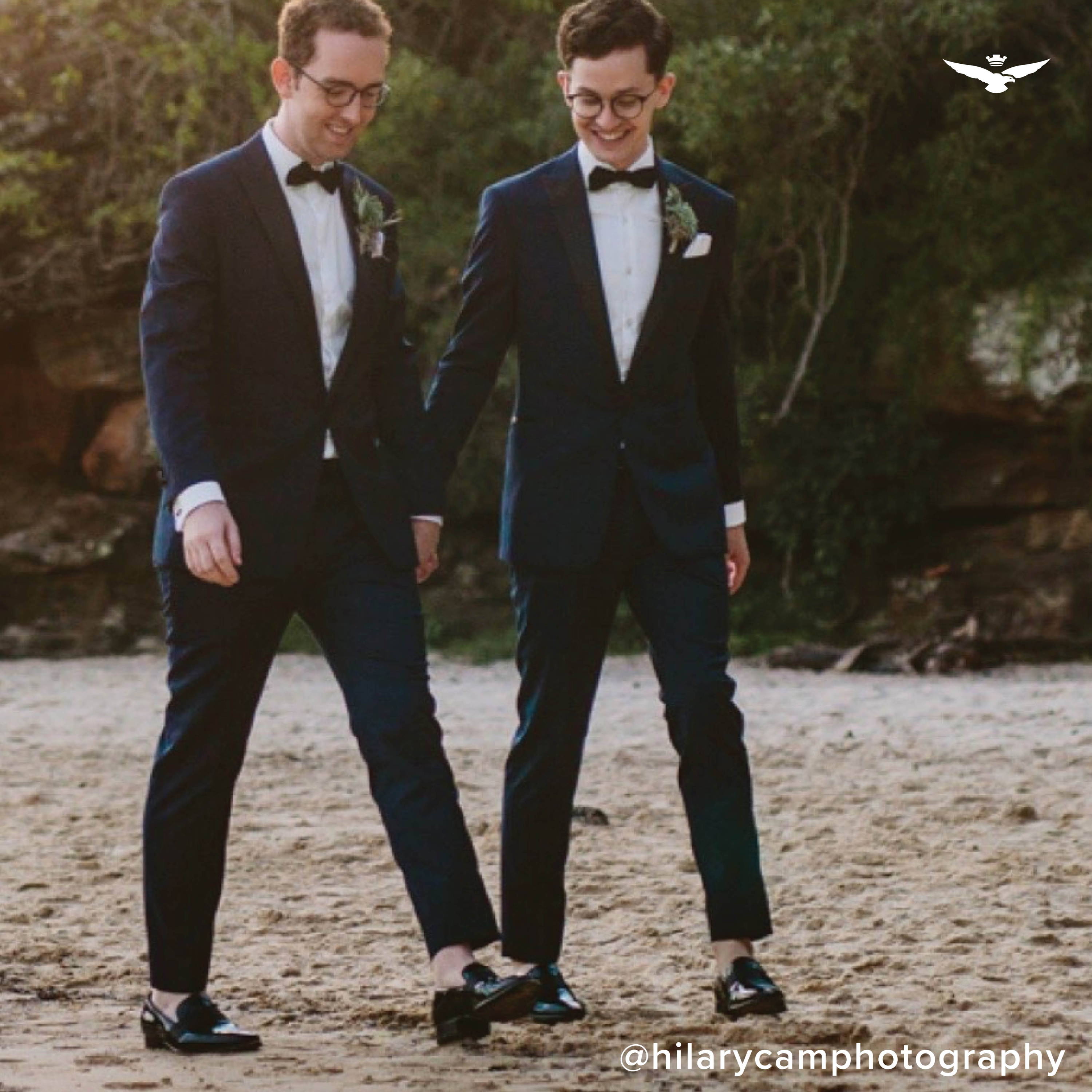 wedding suit loafers