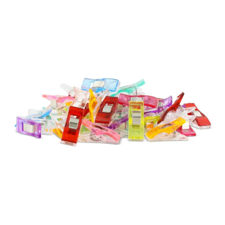 Sewing Clips multicolor 50 pcs