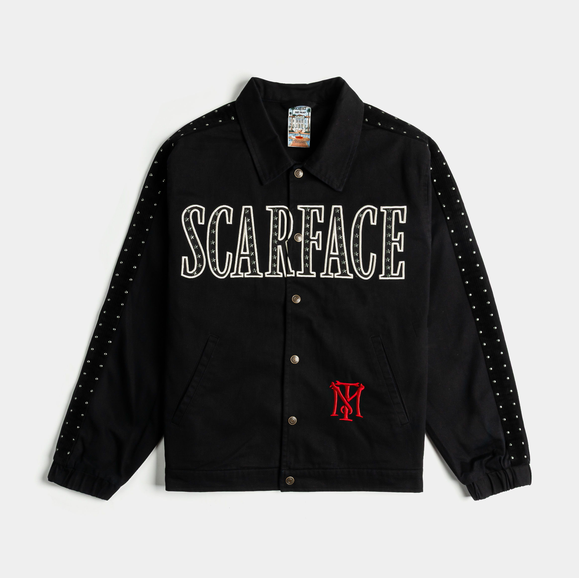 Black jacket with 
