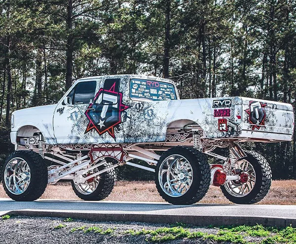Calvin's 1996 Ford F250 Powerstroke Train Horn Install