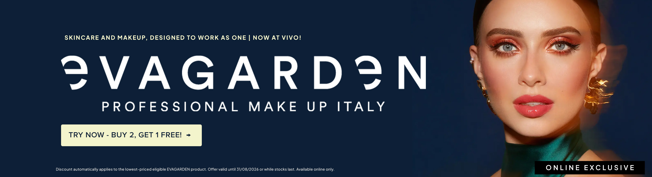 Skincare and makeup, designed to work as one. Discover the EVAGARDEN collection at Vivo, an authorised New Zealand stockist.