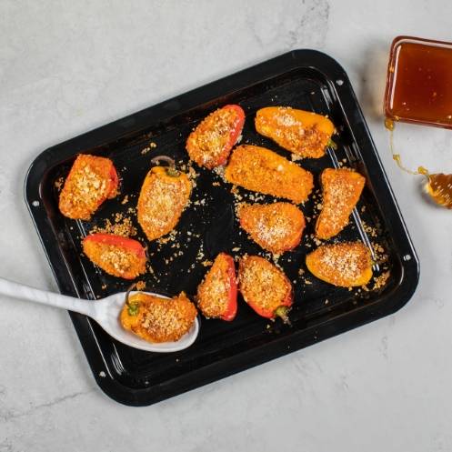 Pimento Cheese Stuffed Sweet Peppers