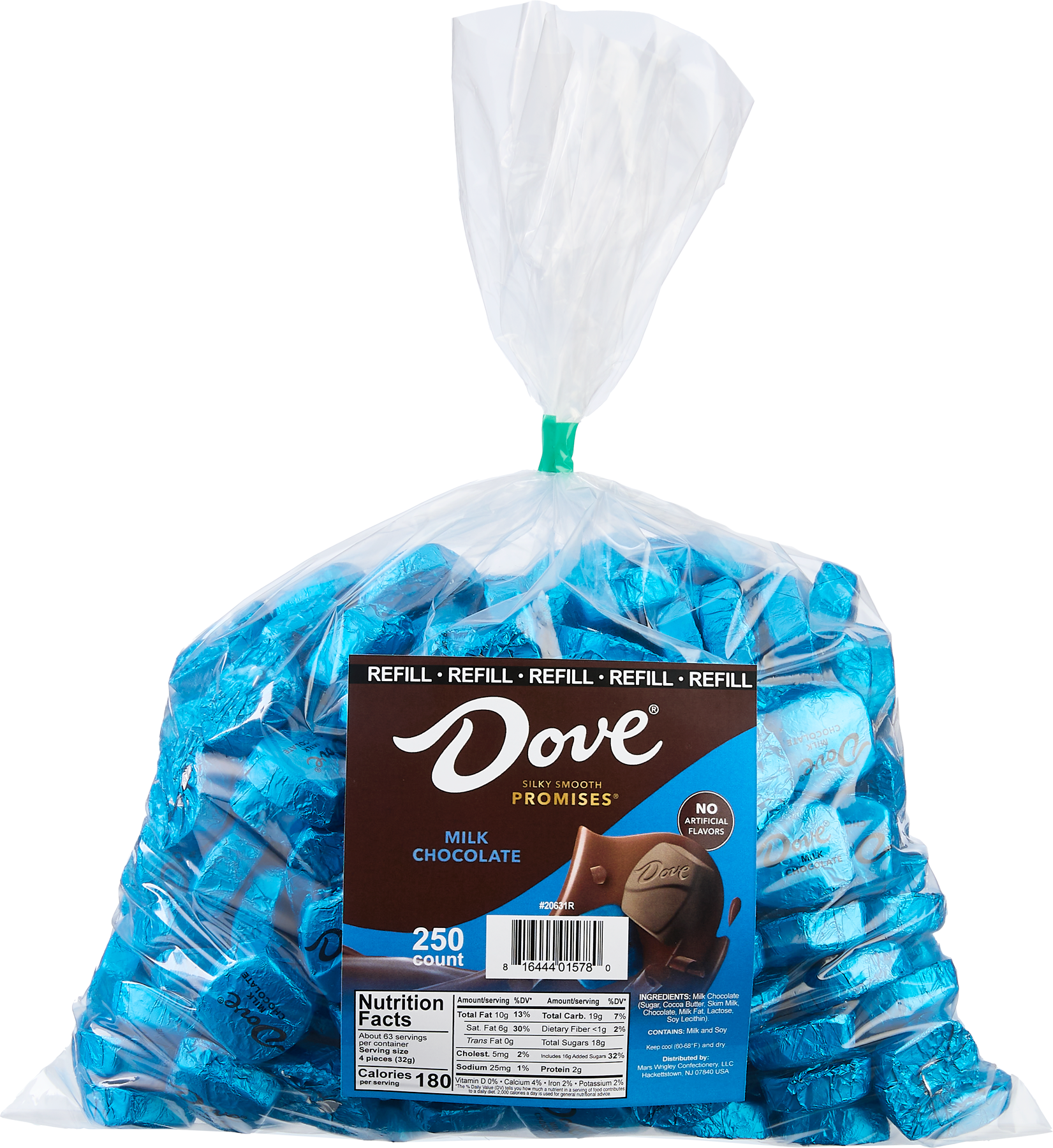 Dove Promises milk chocolate squares bulk bag, for kids ministry reward jars