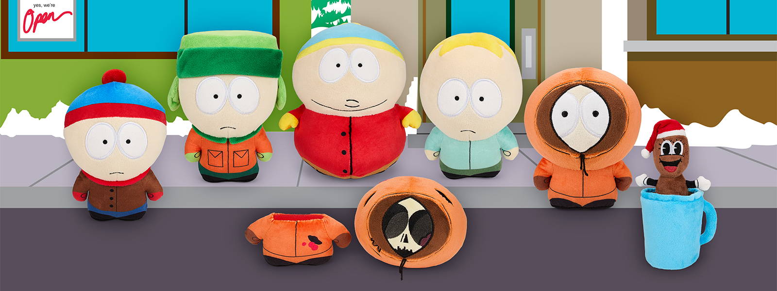 South Park Plush Toy Collectibles from Kidrobot