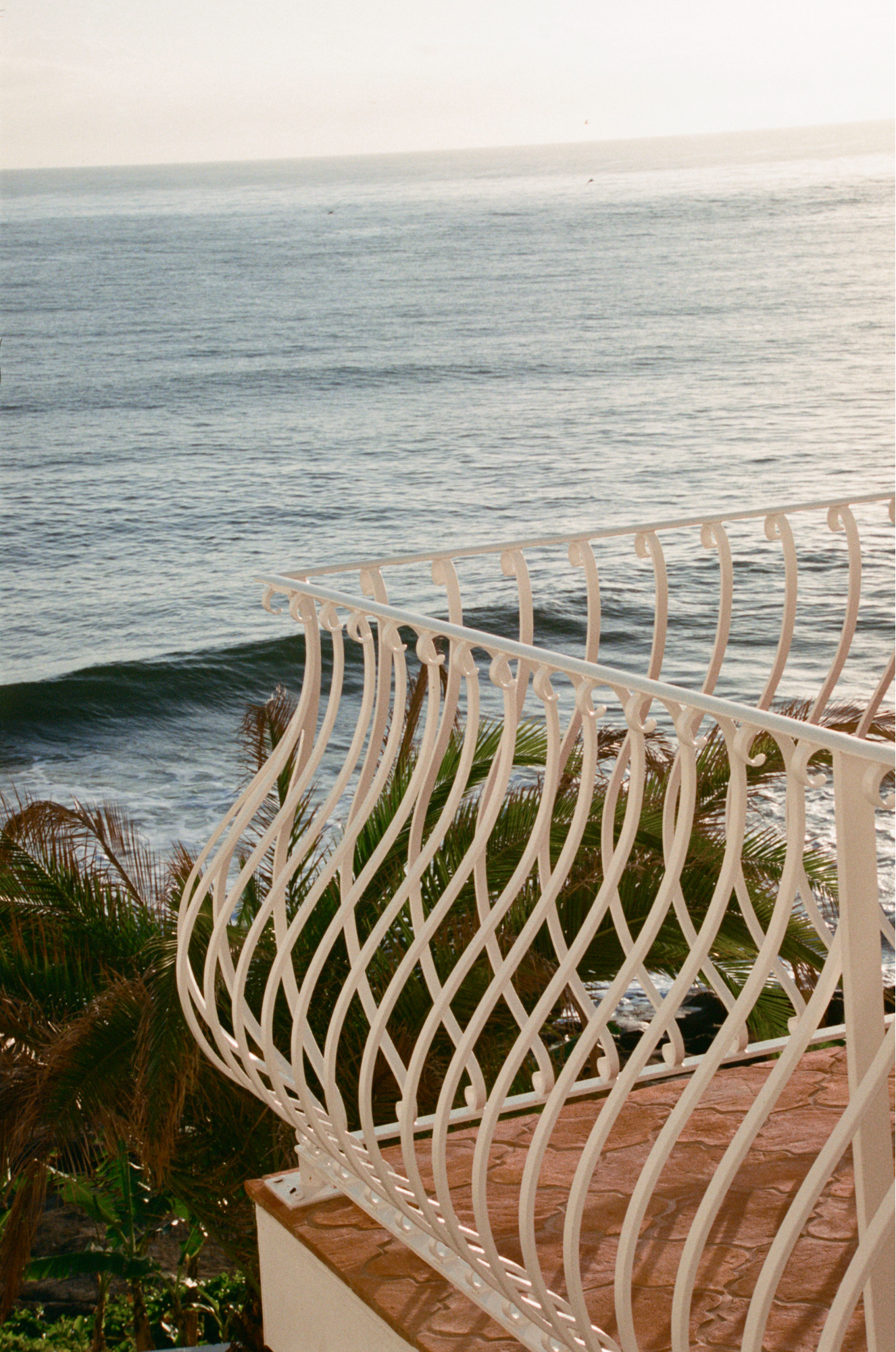 View of the Ocean from a Balcony