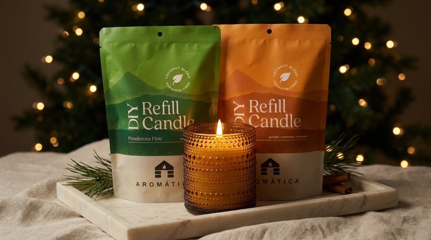 Aromática DIY refill candle bags
