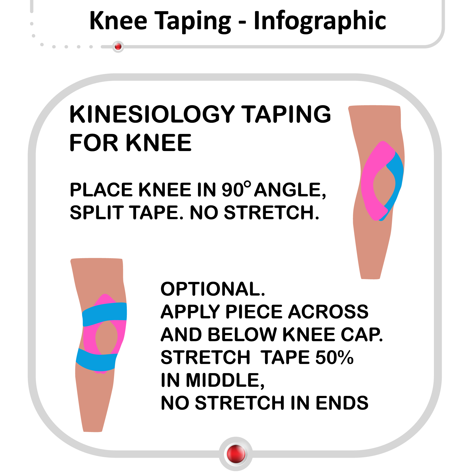 Knee Pain – Kinesiology Sports Tape