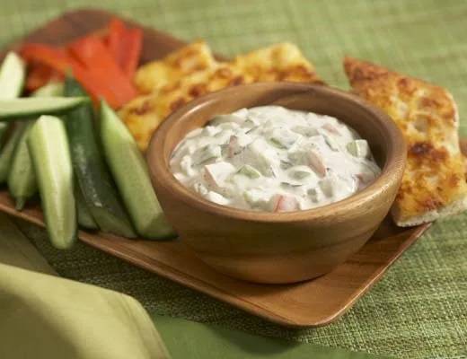 Anaheim Chile and Hot House Cucumber Dip 