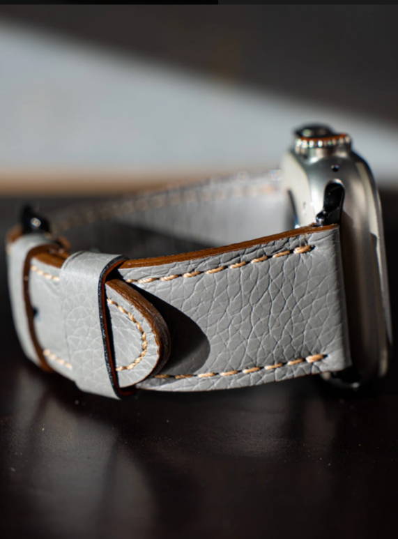 leather apple watch strap