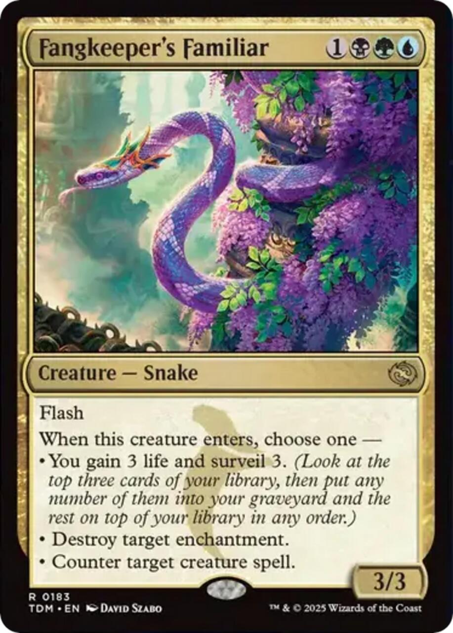 Card featuring 