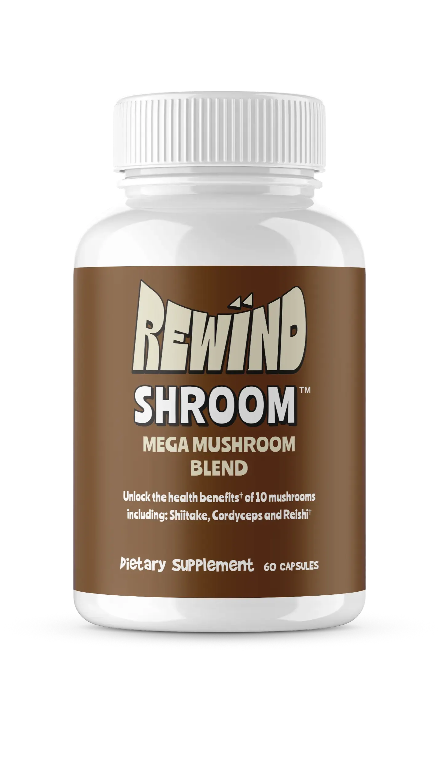 Huge Rewind Shroom Bottle Mega Mushroom Blend