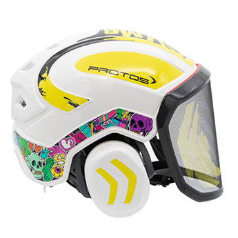 Pfanner Protos Graffiti Helmet