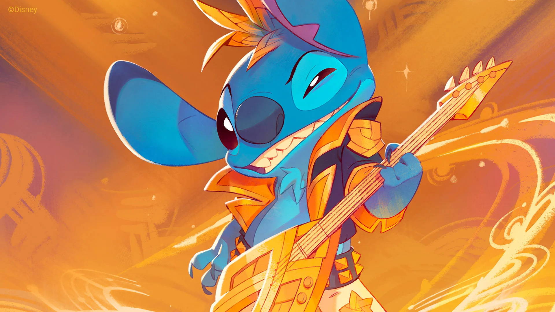 Stitch Rock star