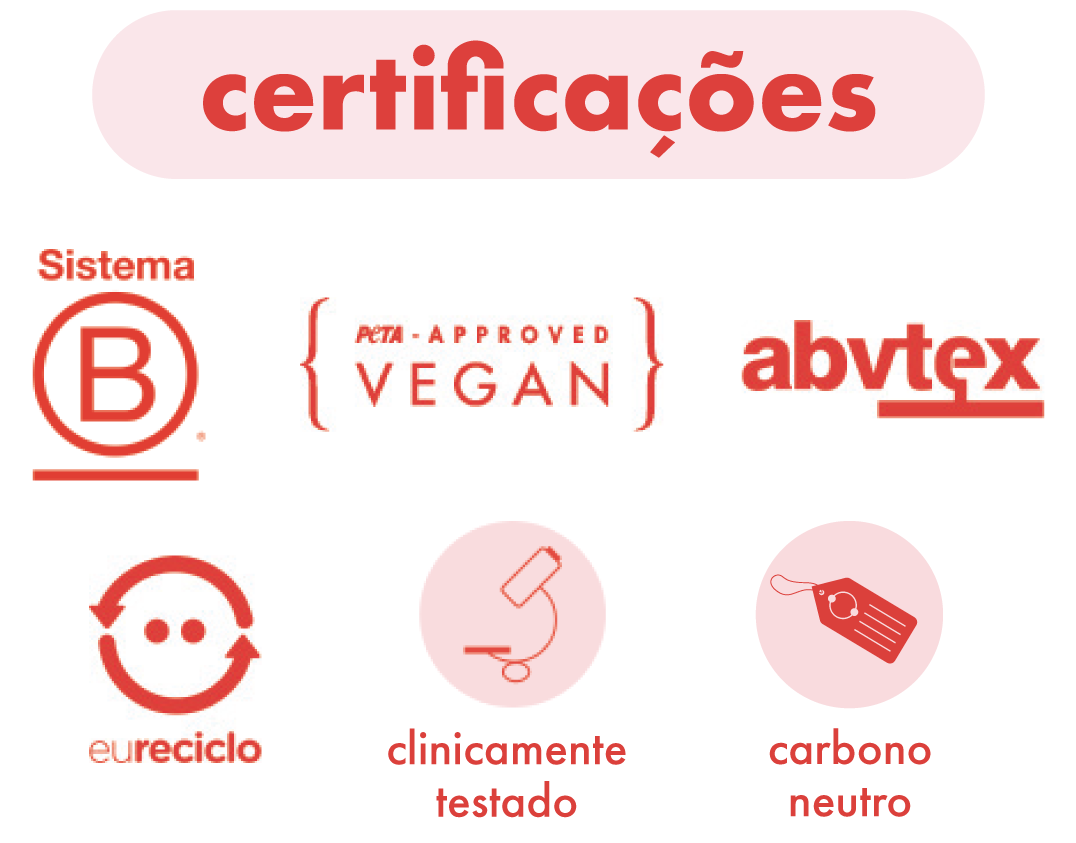 Banner escrito certificações com ícones que representam as certificações