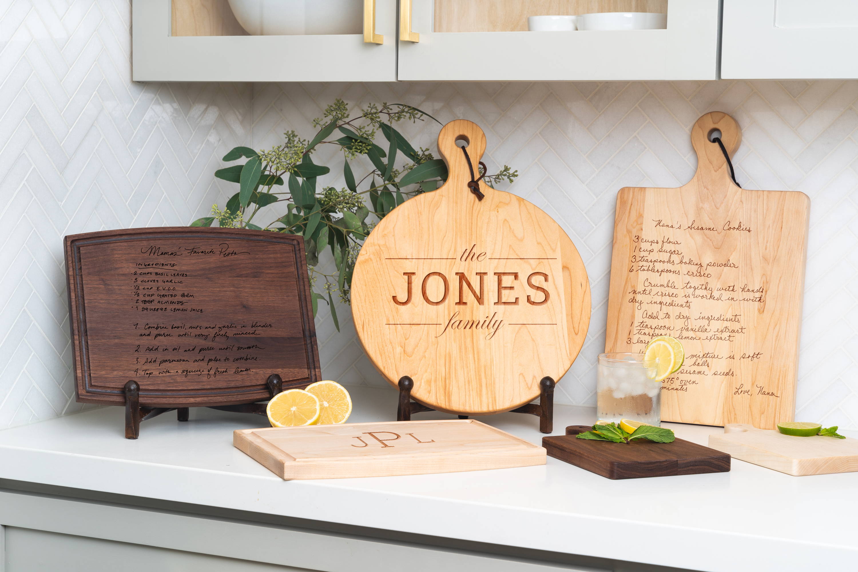 Collection of cutting boards