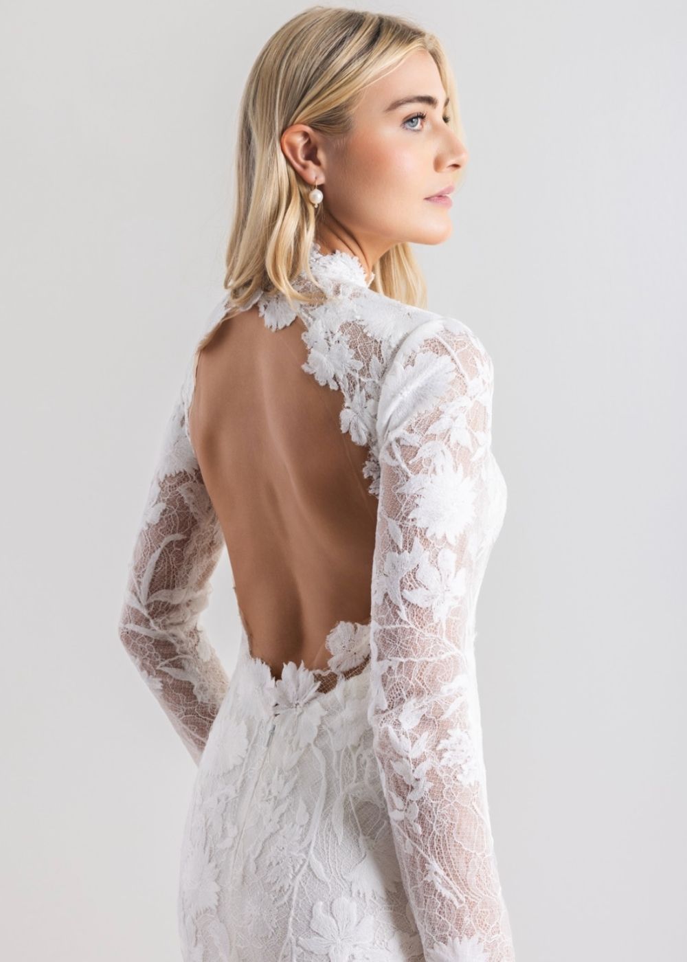 Backless Wedding Dress