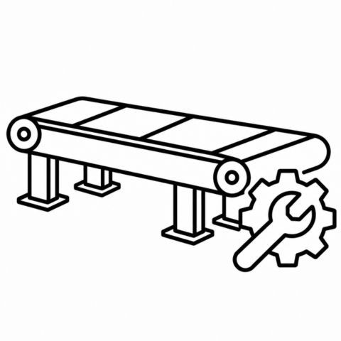 Conveyor Maintenance Icon