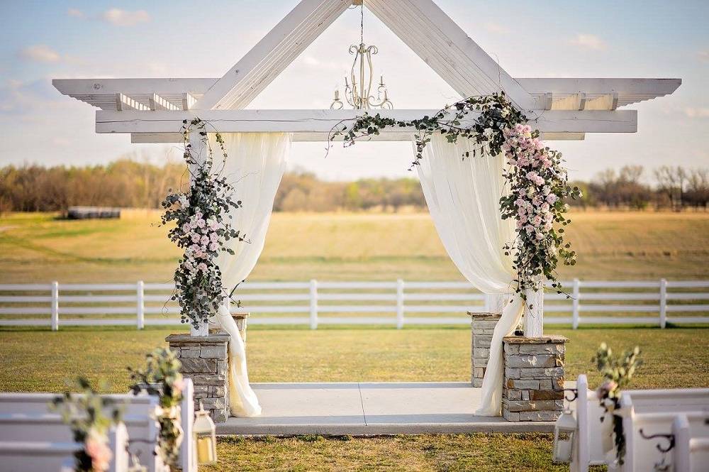 Wedding Arch with Greenery