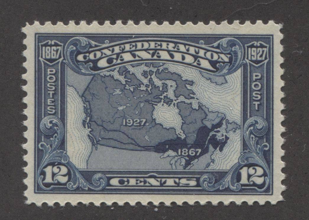 The 12c map stamp from the 1927 Confederation issue of Canada