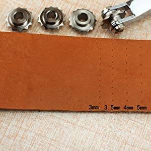 Knoweasy Leather Craft Spacer Set,Leathercraft Tool System Embossing L -  knoweasy