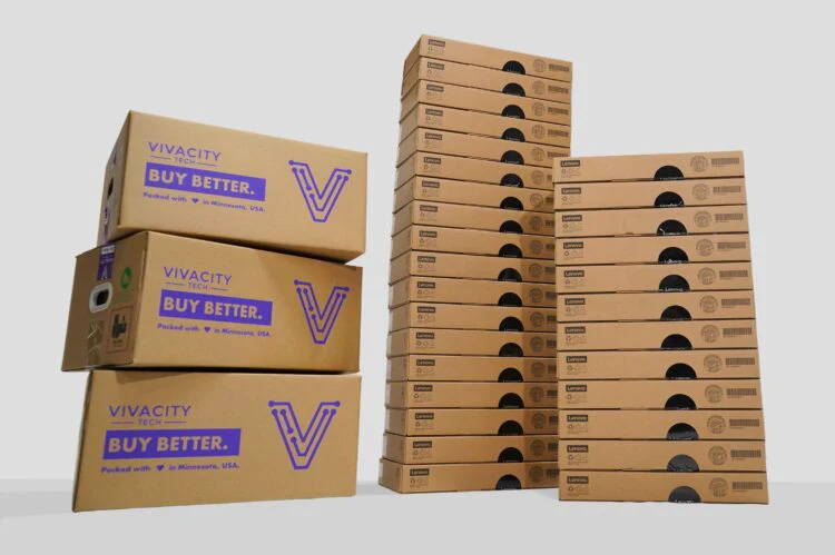Vivacity shipping boxes
