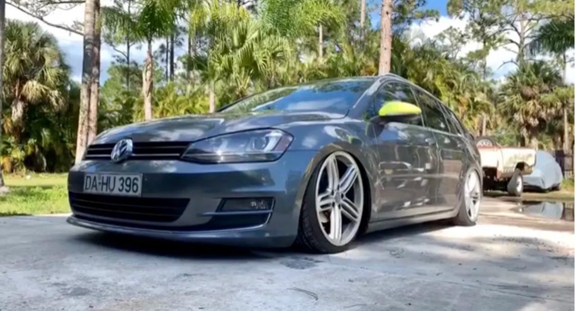 2016 Volkswagen Golf Sport Wagon Train Horn Install