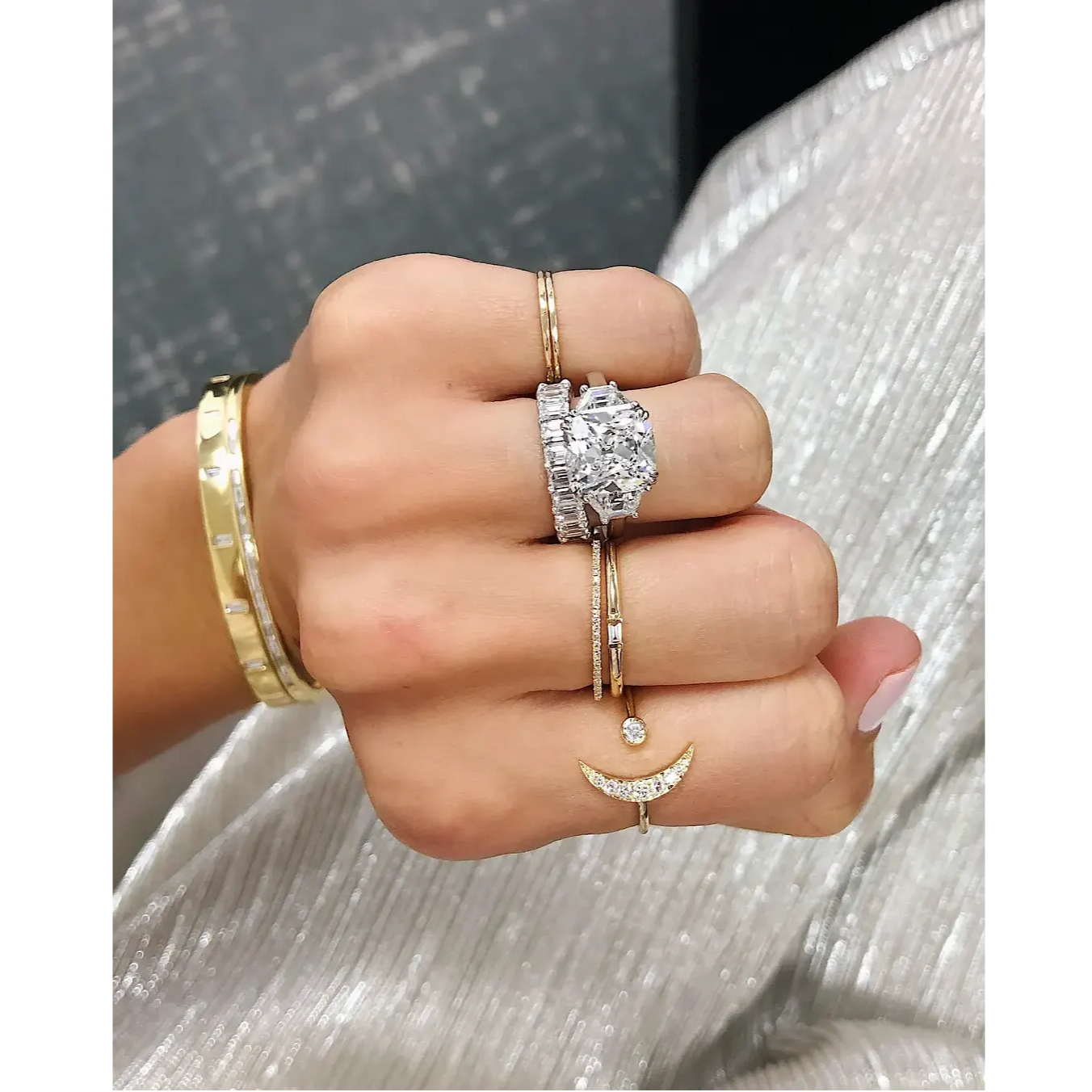 16 Striking Three Stone Engagement Rings Ring Concierge