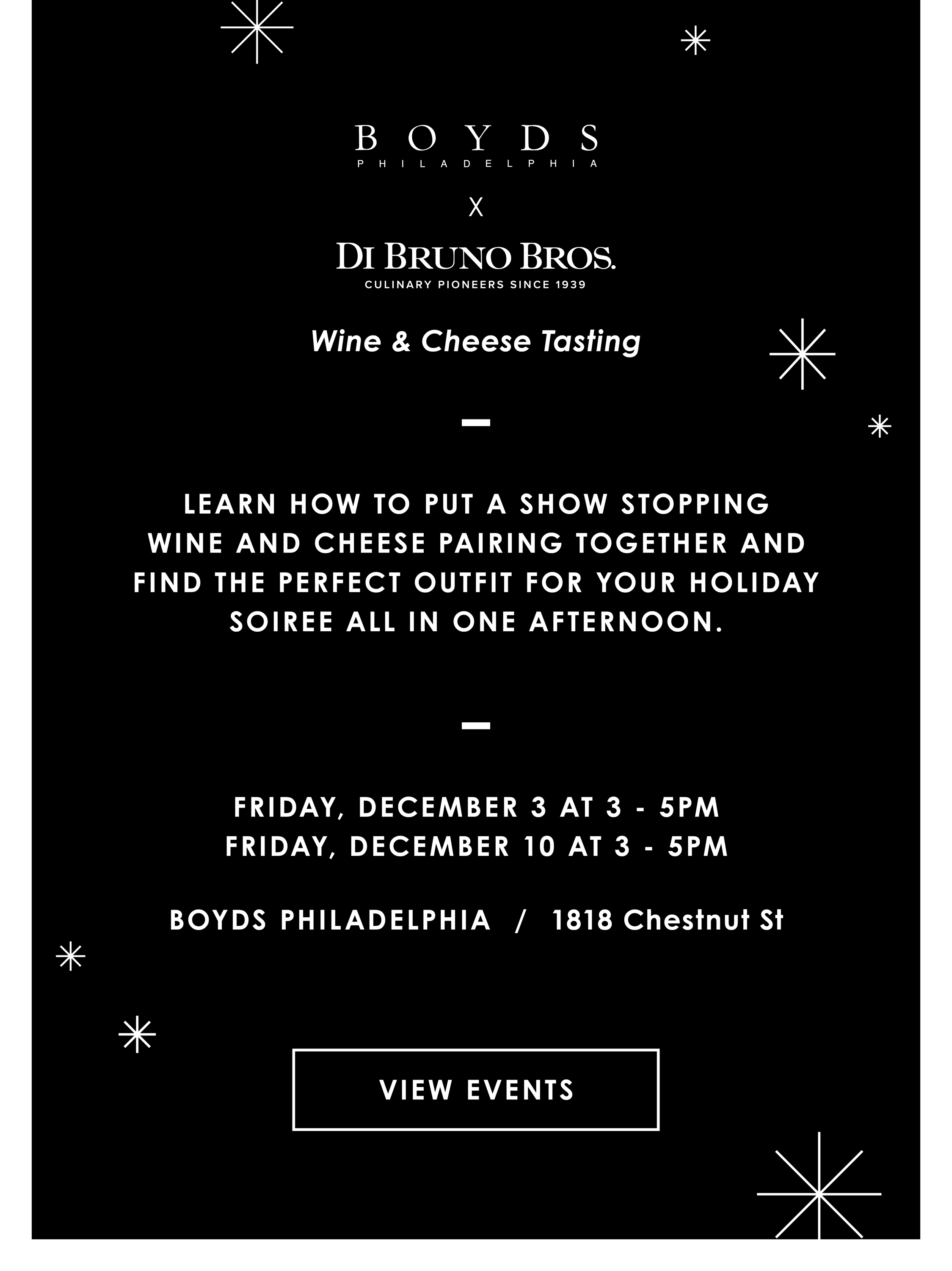 Wine & Cheese Event