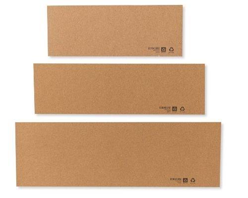 recycled ecoband paper product wrap in three sizes