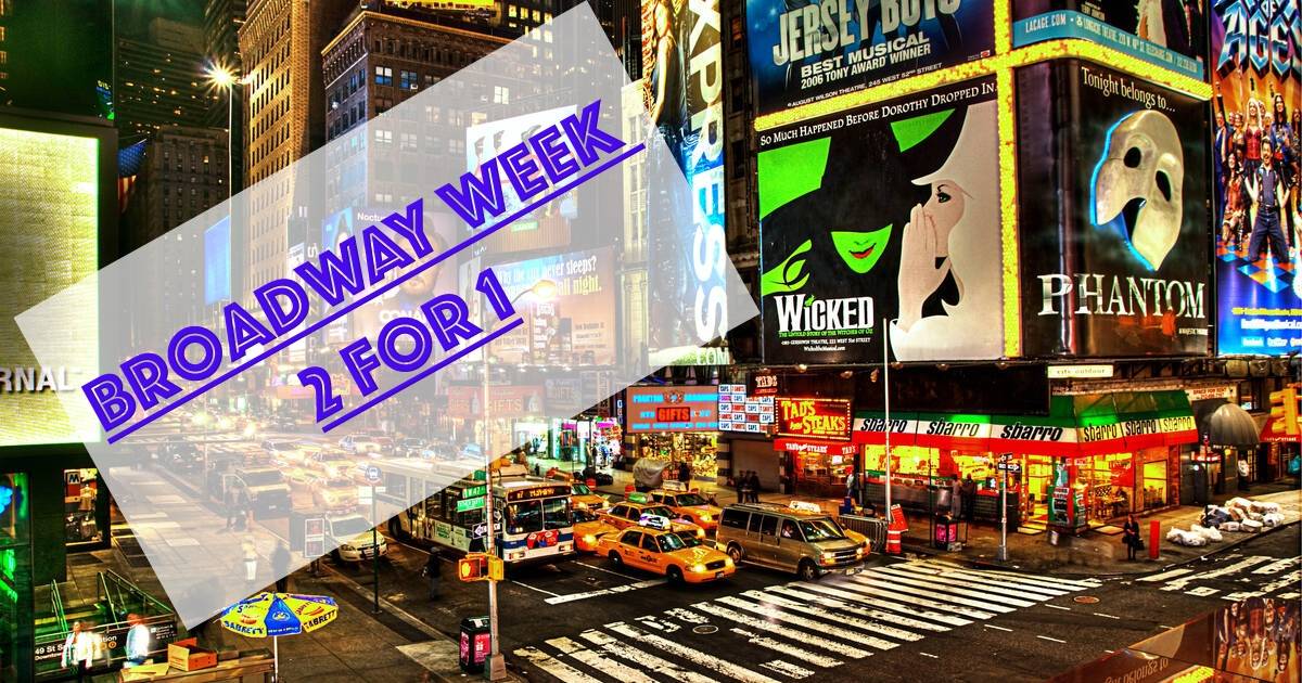 broadway tickets 2 for 1