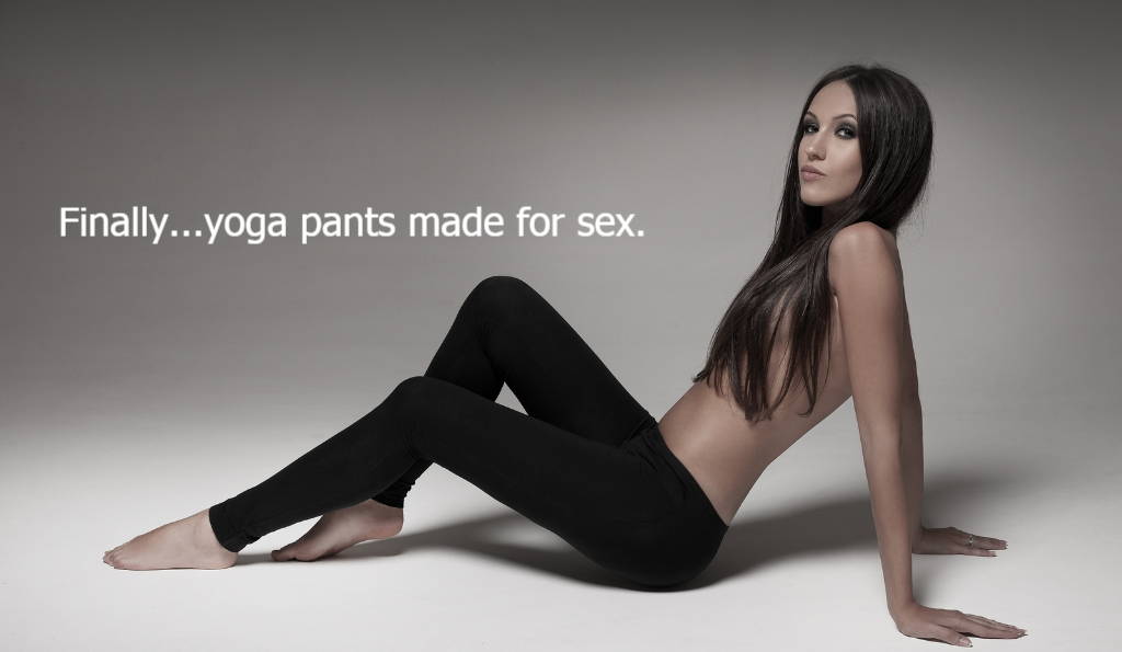 Yoga pants for sex