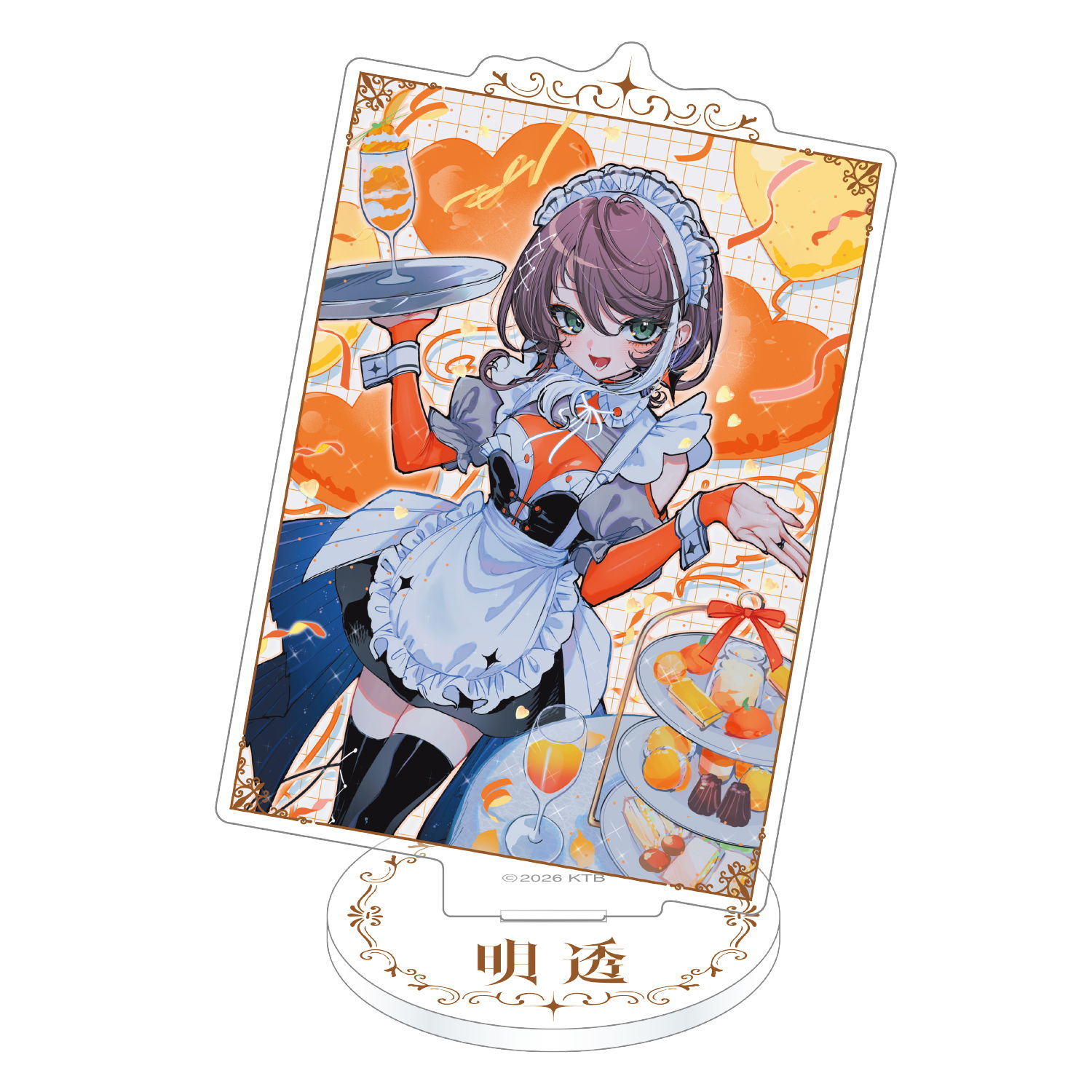 ミニアクリルパネル 明透 Cafe ver.