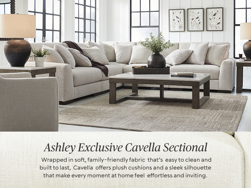 Ashley Exclusive Cavella Sectional