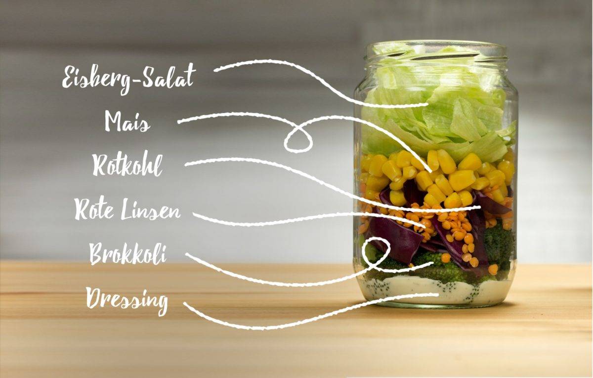 Salat im Glas - Rezeptvorschlag 3