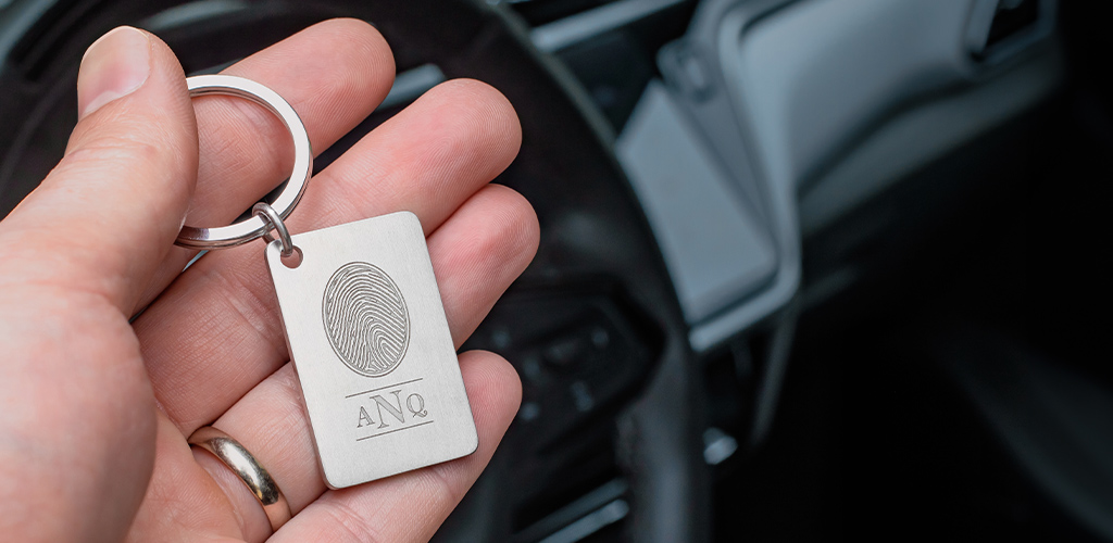 engraved keychain